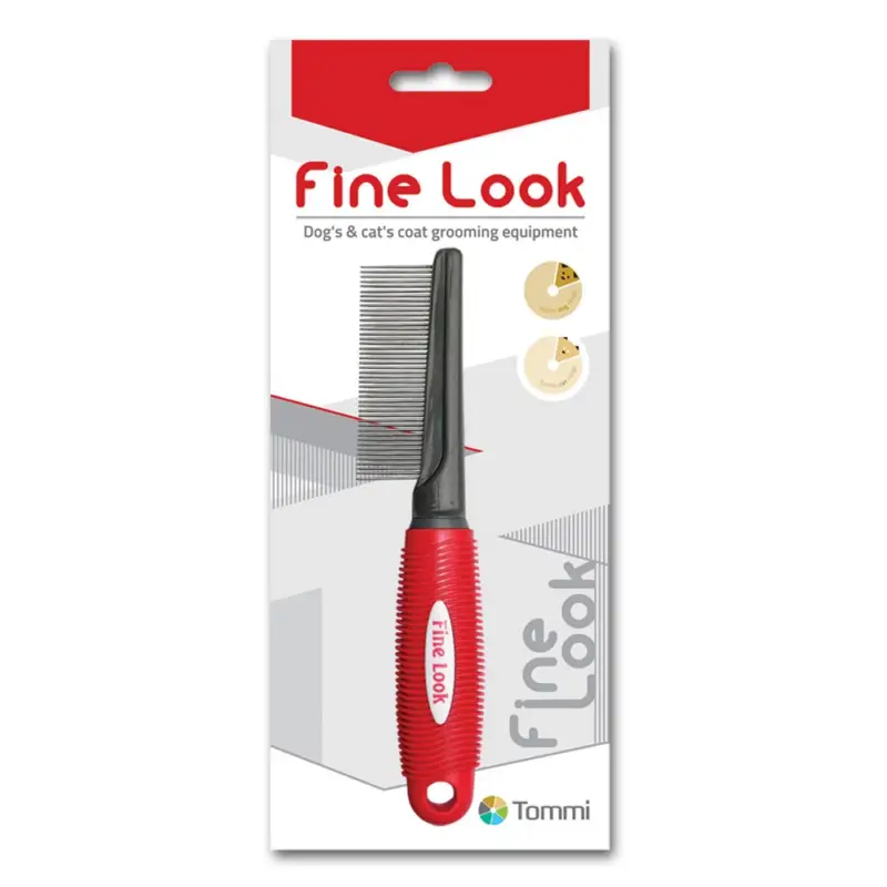 Víkendová Akce Fine Look red image - hřeben hustý