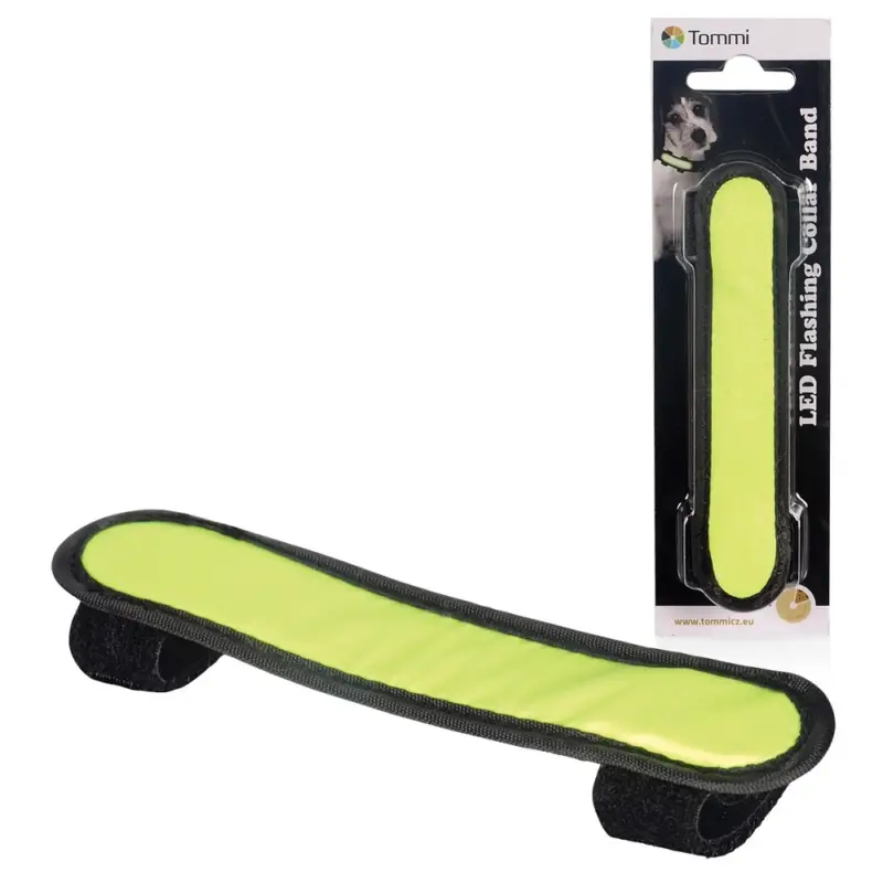 Super Cena LED pásek na obojek 15cm/ zelený