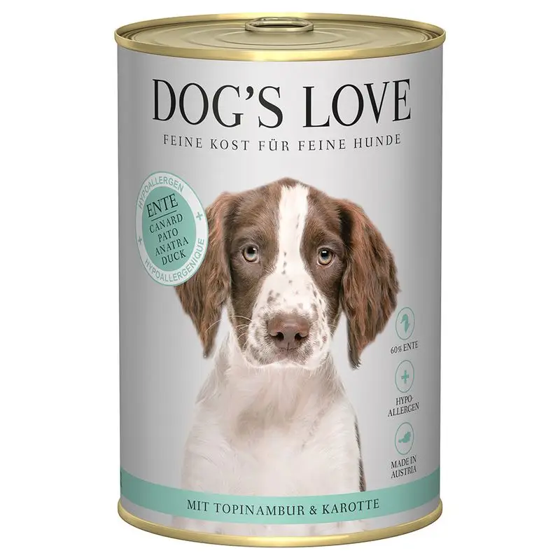 Omezená Nabídka Dog´s Love Hypoallergenic 6 x 400 g