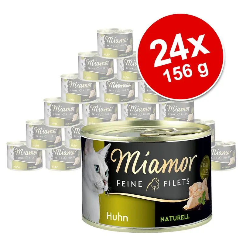 Cenová Bomba Miamor Feine Filets Naturelle 24 x 156 g