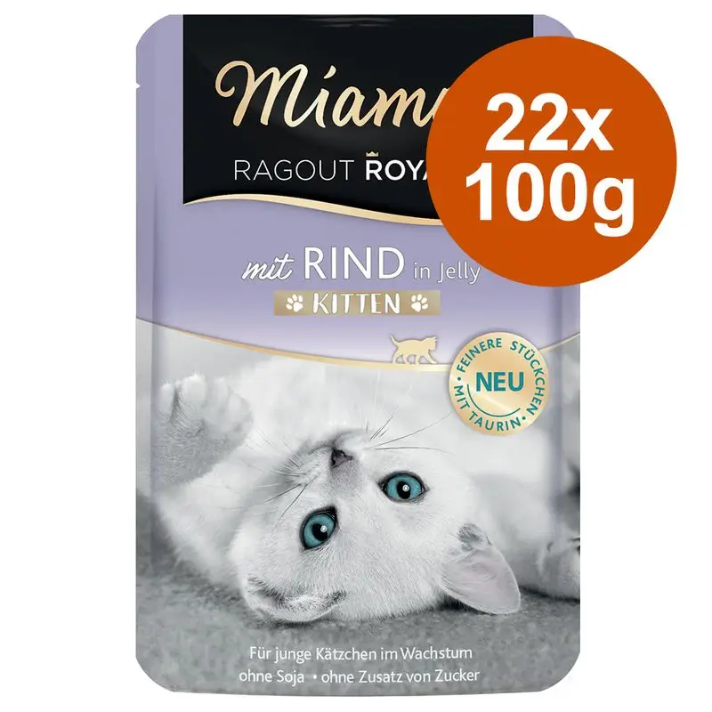 Miamor Ragout Royale Kitten kapsička 22 x 100 g Expresní Doručení