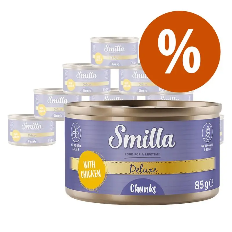 Smilla Deluxe kousky v omáčce 12 x 85 g Vrácení Zdarma