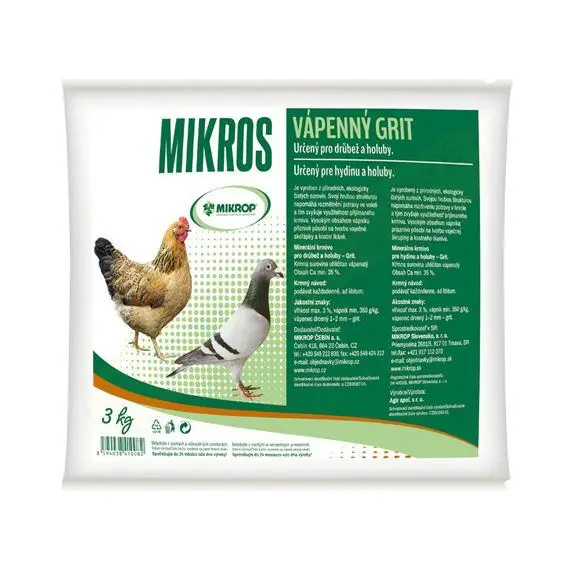 Omezená Nabídka MIKROS VPC - Vápenný grit - jemný