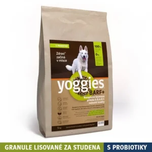 Zlevněný Yoggies BARF + příloha k syrovému masu lisovaná za studena 5 kg+ Dáreček k objednávce