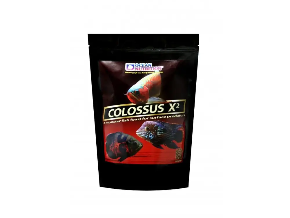 Ocean Nutrition Colossus X2 - plovoucí pelety pro velké cichlidy 500g Autentický