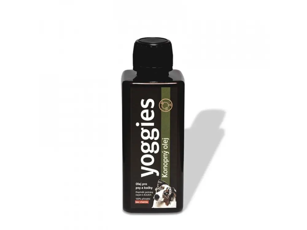 Yoggies Konopný olej pro psy a kočky 250 ml Nejlepší Volba