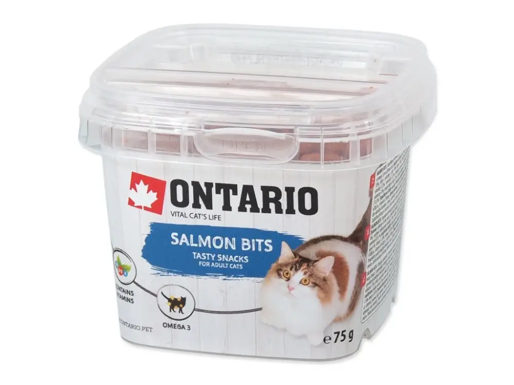 Ihned K Objednání Pochoutka Ontario losos, polštářky 75g
