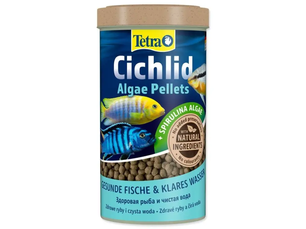 Krmivo Tetra Cichlid Algae pellets 500ml Aktuální