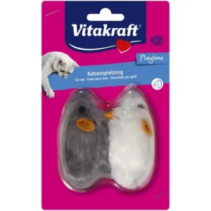 2 myši se zvukem, hračka kočka Autentický