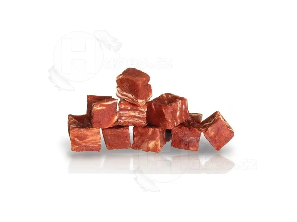 Originální KIDDOG hovězí masíčko v kostičce - PREMIUM QUALITY 200 g dóza