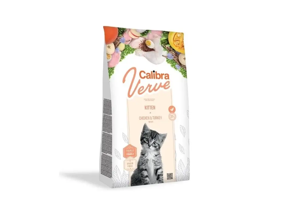 Cenový Hit Calibra Cat Verve GF Kitten Chicken&Turkey 750 g
