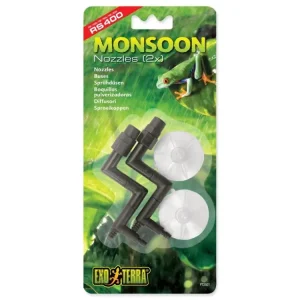Rychlé Dodání Díl Exo Terra tryska zvlhčovač Monsoon 2ks