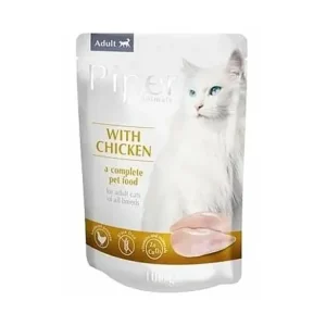 Nejlepší Volba PIPER CAT kapsička pro kočky, kuřecí 100g