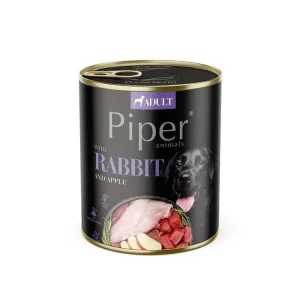 NEW PIPER s králíkem a jablkem, konzerva pro psy Tovární Cena