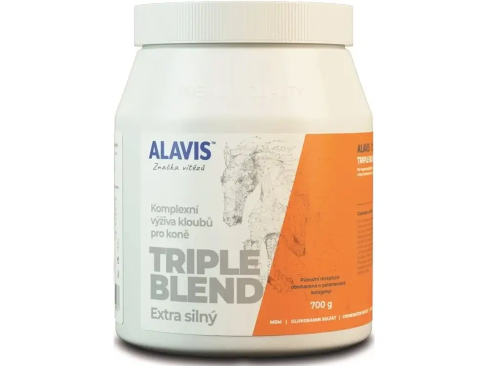 Alavis Triple Blend Extra silný pro koně 700g Výhodná Nabídka