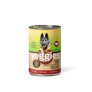 400g Yoggies hovězí konzerva s ostropestřcem mariánským Sleva