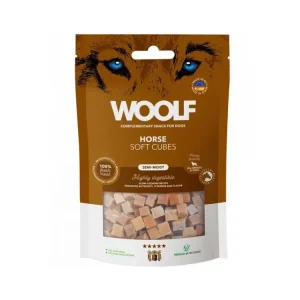 WOOLF pochoutka Soft Cubes Horse 100g Nejlepší Volba