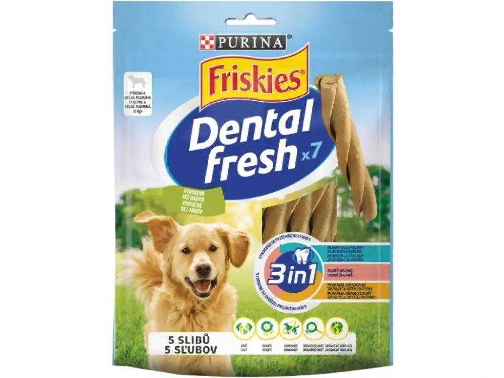 Horká Nabídka FRISKIES Dental Fresh 3 v 1 M, 180g
