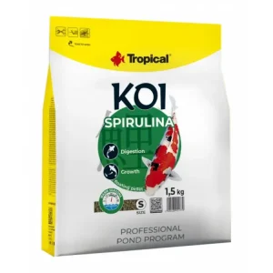 Tropical Koi Spirulina Pellet Size M 5l sáček Levný