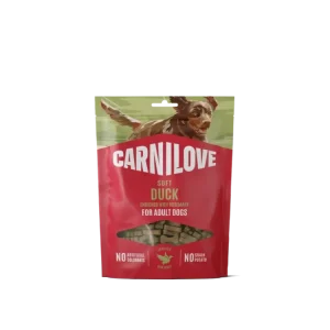 Levný CARNILOVE Dog SOFT Snack Duck enriched with Rosemary 200 g