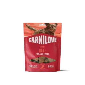 CARNILOVE Dog JERKY Beef fillet 100 g Zlevněný