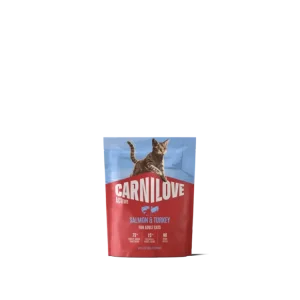 Jen Po Omezenou Doba CARNILOVE ACTIVE Cat Dry Made with Salmon & Turkey for Adult All Breeds