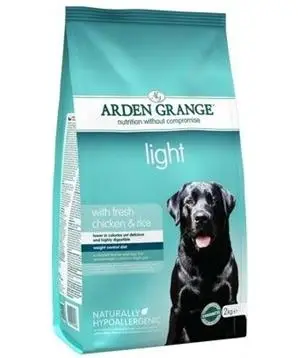 Arden Grange Light with fresh Chicken & Rice 12 kg Přímo Od Výrobce