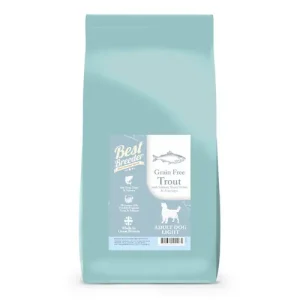 Best Breeder Grain Free Light Trout with Salmon, Sweet Potato & Asparagus 12kg Nakupujte Hned