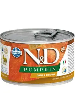 Nejprodávanější N&D DOG PUMPKIN Adult Quail & Pumpkin 140g