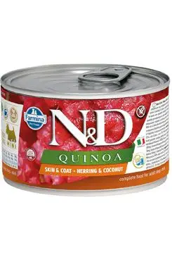 N&D DOG QUINOA Adult Herring & Coconut 140g Hit Sezóny