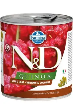 N&D DOG QUINOA Adult Venison & Coconut 285g Super Cena
