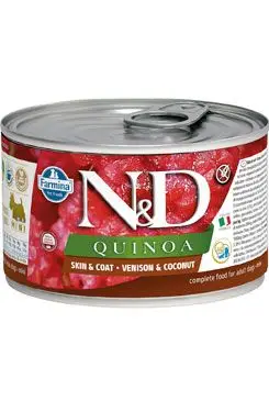 N&D DOG QUINOA Adult Venison & Coconut 140g Top Prodej