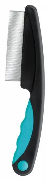 Cenově Výhodný Hřeben na srst jemný de Luxe blešák 15cm