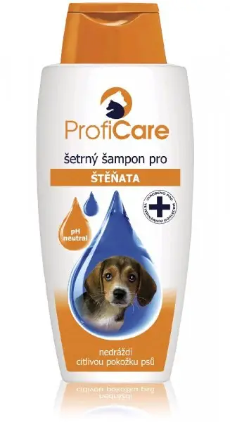 Autentický PROFICARE pes šampon štěně s norkovým olejem 300ml