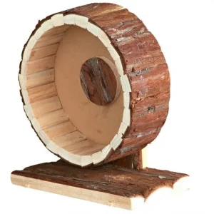 Natural Living - kolotoč dřevěný pro myši a křečky 23 cm Výprodej