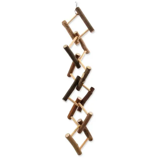 Hračka BIRD JEWEL dřevěná proplétaná 14x55cm Tovární Cena