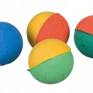 Víkendová Akce Míčky mechová guma různobarevné 4,3 cm bal. 4ks