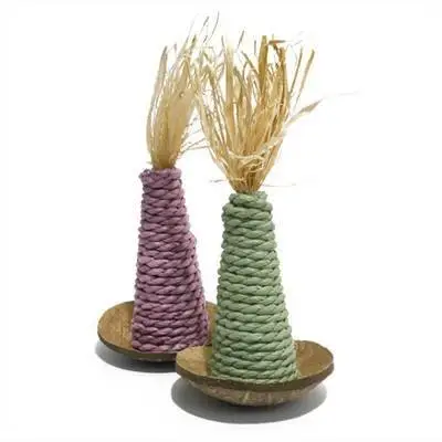 Novinka Hračka hlod. přírodní sisal kužel, RW 9 x 15 cm