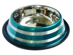 Miska nerez LINE tyrkysová 0,6l/17cm(72) Jen Po Omezenou Doba