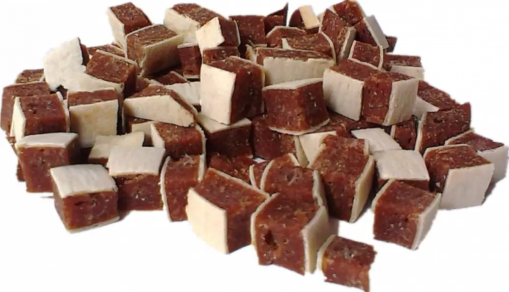 Kostička kachna treska mini 100g Vysoce Kvalitní