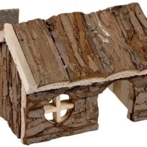 Cenový Hit Domek dřevo přírodní srub Duvo+15x11x12cm