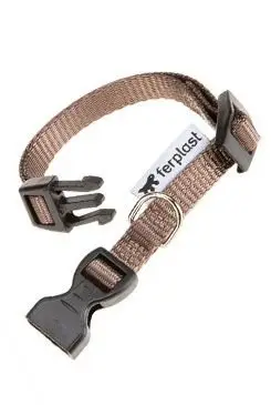 Obojek nylon CLUB C 32cmx10mm hnědý FP 1ks hnědý 32cmx10mm Akční Cena