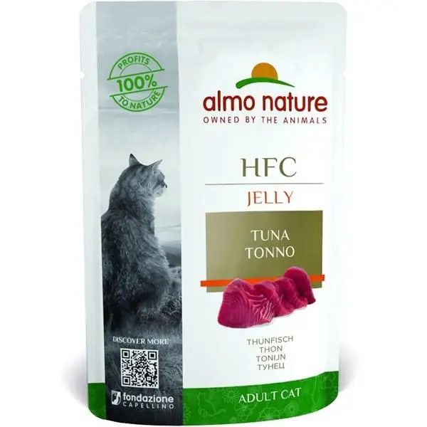 Pouze Dnes Almo Nature cat kaps. Jelly-tuňák 55g