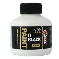 NAF Paint it clear bezbarvý lak na kopyta, lahvička 250 ml bezbarvý lak Must-Have