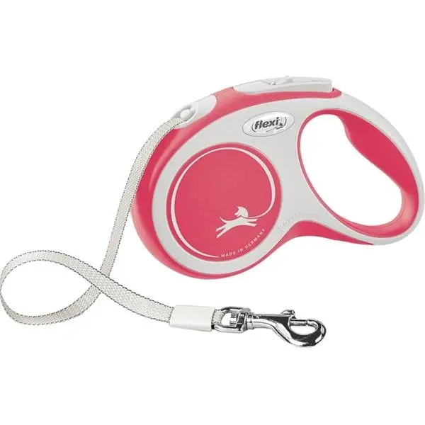 Vodítko FLEXI Comfort S pásek 5m/15kg červená NEW Výprodej