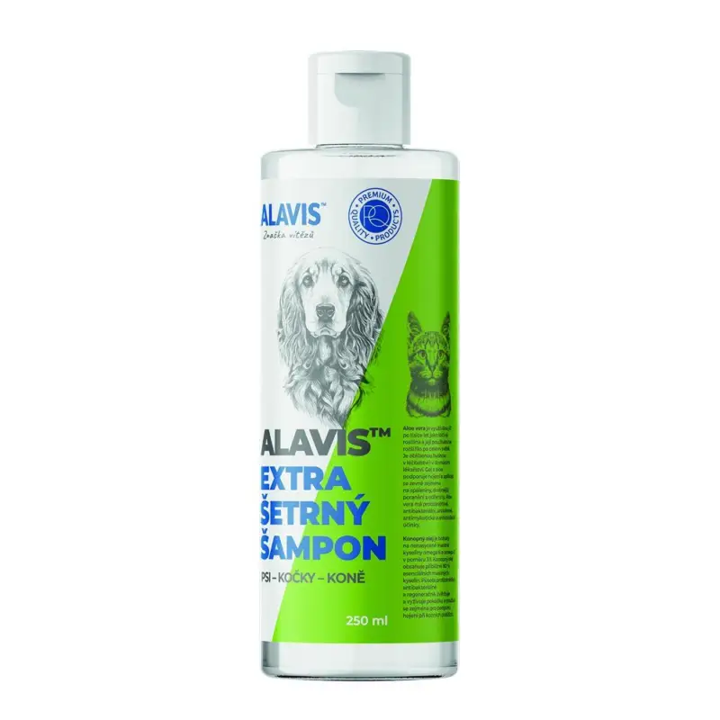 Zlevněný Alavis Extra Šetrný Šampon 250ml