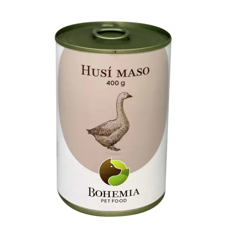BOHEMIA Husí maso ve vlastní šťávě 400g Cenový Hit