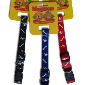 Hit Sezóny Obojek nylon kostičky/skotská kostka 20mm x 40-55cm