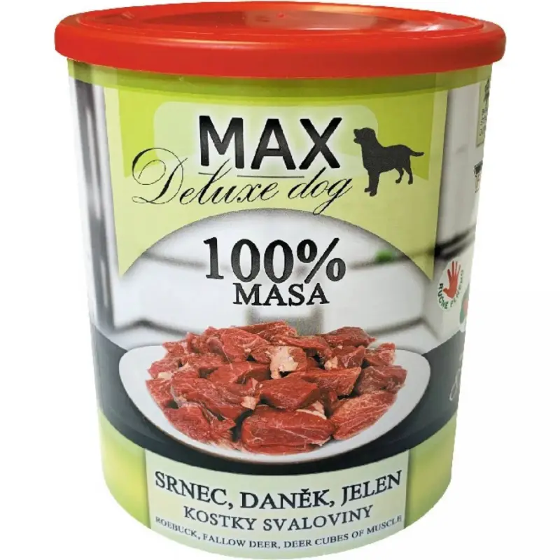 Vysoce Kvalitní MAX deluxe srnec, daněk, jelen 800g