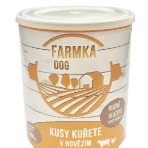 Speciální Cena FARMKA DOG masová konzerva s kuřetem 800g